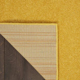 6' X 9' Yellow Indoor Outdoor Area Rug - Homeroots - Flyclothing LLC
