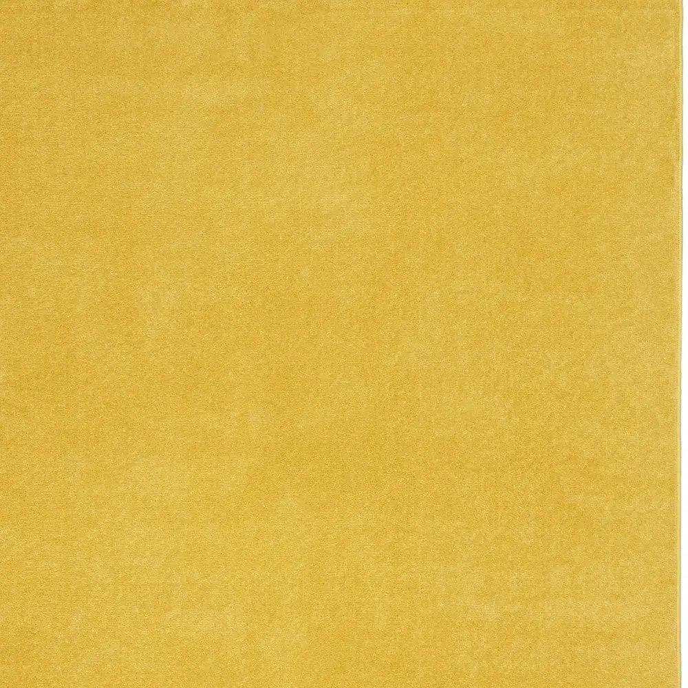 6' X 9' Yellow Indoor Outdoor Area Rug - Homeroots - Flyclothing LLC
