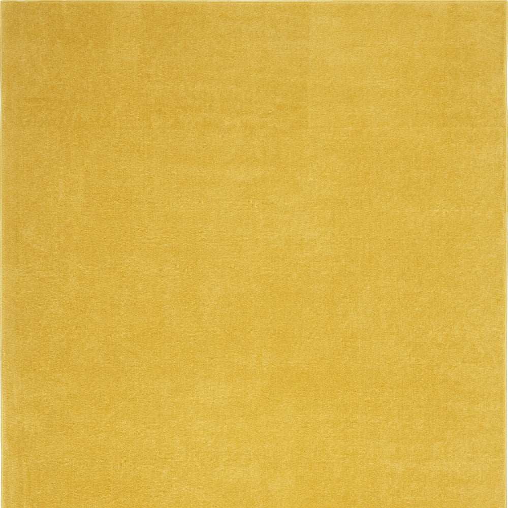6' X 9' Yellow Indoor Outdoor Area Rug - Homeroots - Flyclothing LLC