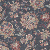 8' X 10' Charcoal Floral Distressed Washable Area Rug - Homeroots - Flyclothing LLC