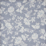 8' X 10' Grey Floral Distressed Washable Area Rug - Homeroots - Flyclothing LLC