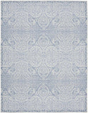 8' X 10' Slate Damask Distressed Washable Area Rug - Homeroots - Flyclothing LLC
