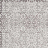 8' X 10' Stone Damask Distressed Washable Area Rug - Homeroots - Flyclothing LLC