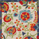 3' X 5' Orange And Red Toile Non Skid Indoor Outdoor Area Rug - Homeroots - Flyclothing LLC