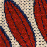 3' X 5' Orange And Red Floral Non Skid Indoor Outdoor Area Rug - Homeroots - Flyclothing LLC