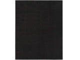3' X 5' Black Stain Resistant Indoor Outdoor Area Rug - Homeroots - Flyclothing LLC