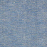 9' X 12' Blue And Grey Striped Non Skid Indoor Outdoor Area Rug - Homeroots - Flyclothing LLC