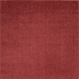 3' X 5' Brick Red Non Skid Indoor Outdoor Area Rug - Homeroots - Flyclothing LLC