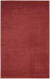 3' X 5' Brick Red Non Skid Indoor Outdoor Area Rug - Homeroots - Flyclothing LLC