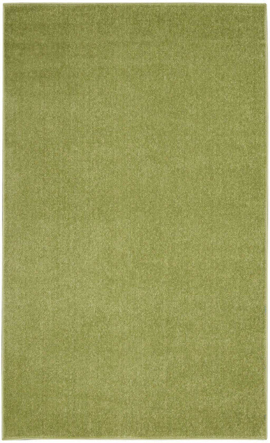 3' X 5' Green Non Skid Indoor Outdoor Area Rug - Homeroots - Flyclothing LLC