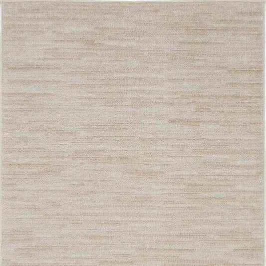 3' X 5' Ivory And Beige Non Skid Indoor Outdoor Area Rug - Homeroots - Flyclothing LLC