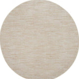 6' X 6' Ivory And Beige Round Non Skid Indoor Outdoor Area Rug - Homeroots - Flyclothing LLC