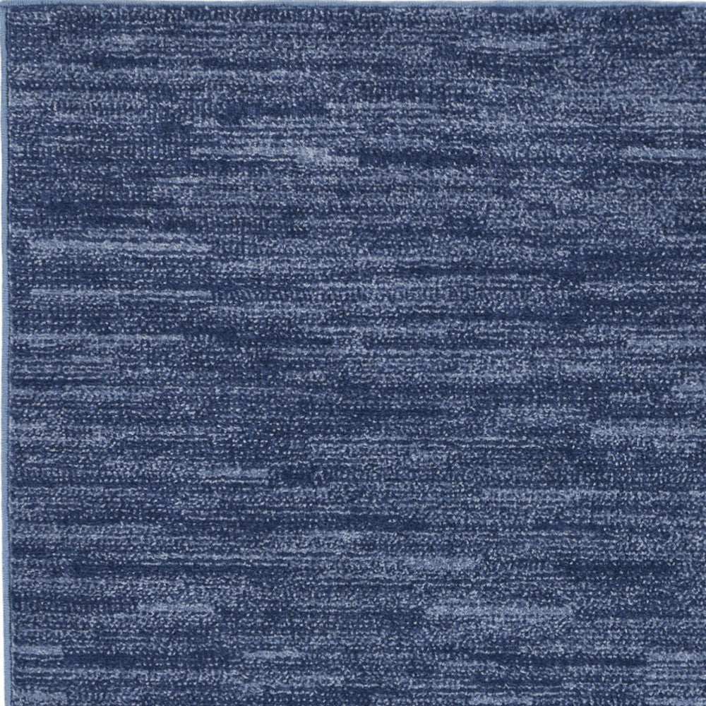 3' X 5' Navy Blue Non Skid Indoor Outdoor Area Rug - Homeroots - Flyclothing LLC