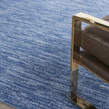 5' X 5' Navy Blue Square Non Skid Indoor Outdoor Area Rug - Homeroots - Flyclothing LLC