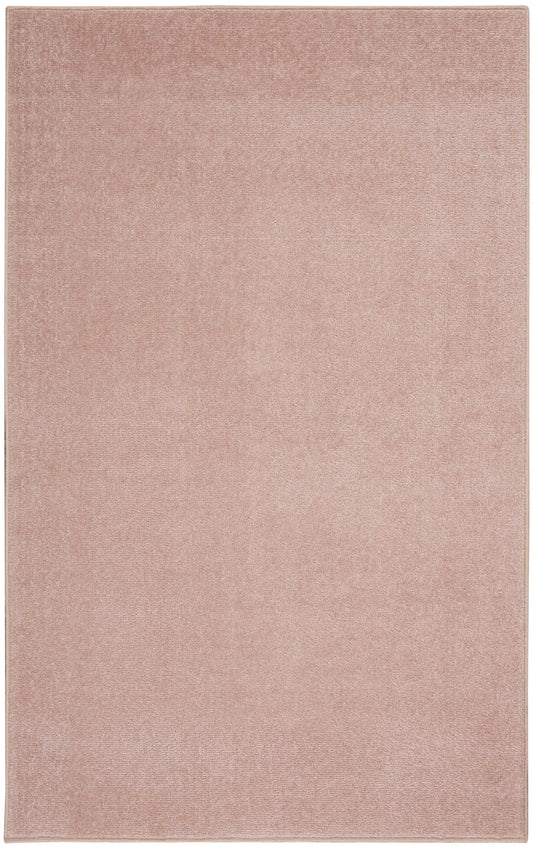 3' X 5' Pink Non Skid Indoor Outdoor Area Rug - Homeroots - Flyclothing LLC