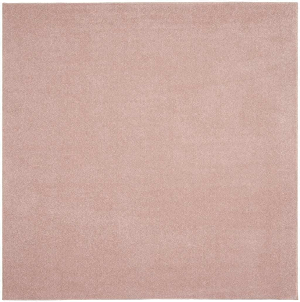 5' X 5' Pink Square Non Skid Indoor Outdoor Area Rug - Homeroots - Flyclothing LLC