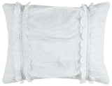White King 100% Cotton 300 Thread Count Machine Washable Down Alternative Comforter - Homeroots - Flyclothing LLC