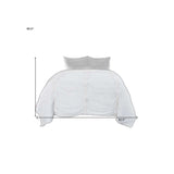 White Queen 100% Cotton 300 Thread Count Machine Washable Down Alternative Comforter - Homeroots - Flyclothing LLC