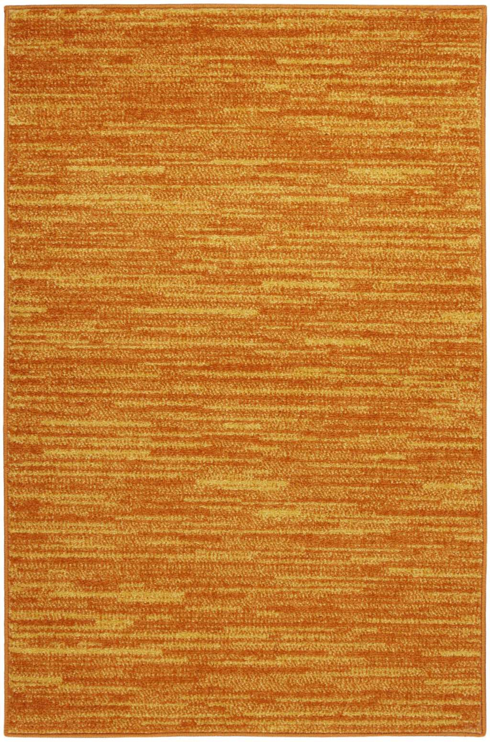 2' X 4' Sunburst Non Skid Indoor Outdoor Runner Rug - Homeroots - Flyclothing LLC