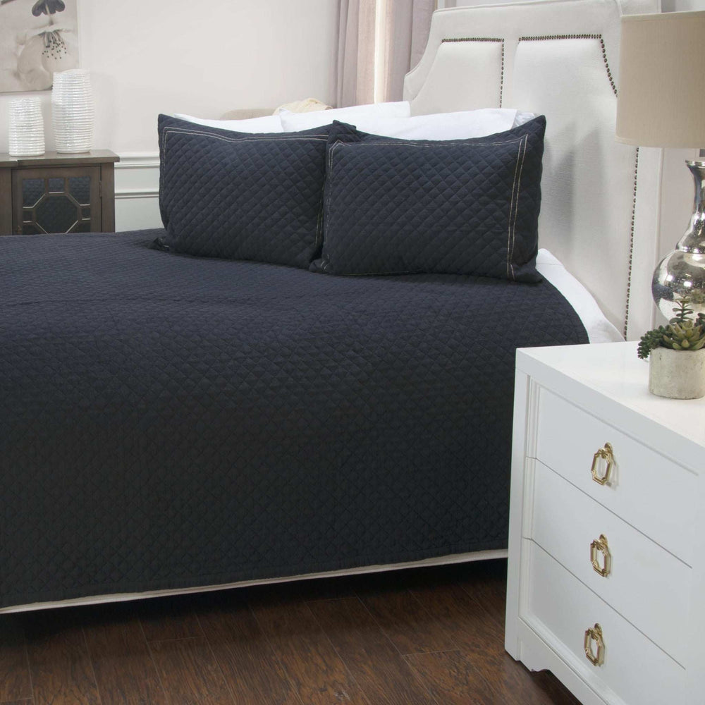 Indigo King 100% Cotton 300 Thread Count Machine Washable Down Alternative Comforter - Homeroots - Flyclothing LLC