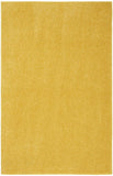2' X 4' Yellow Non Skid Indoor Outdoor Runner Rug - Homeroots - Flyclothing LLC