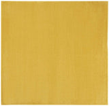 5' X 5' Yellow Square Non Skid Indoor Outdoor Area Rug - Homeroots - Flyclothing LLC