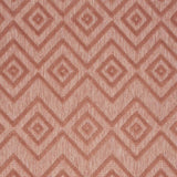 4' X 6' Coral Orange Argyle Indoor Outdoor Area Rug - Homeroots - Flyclothing LLC