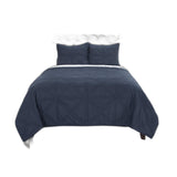 Indigo King 100% Cotton 300 Thread Count Machine Washable Down Alternative Comforter - Homeroots - Flyclothing LLC