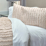 Light Blush King 100% Cotton 300 Thread Count Machine Washable Down Alternative Comforter - Homeroots - Flyclothing LLC
