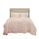 Pink King 100% Cotton 300 Thread Count Machine Washable Down Alternative Comforter - Homeroots - Flyclothing LLC