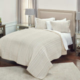 Multi- Earth Tones Queen 100% Cotton 300 Thread Count Machine Washable Down Alternative Comforter - Homeroots - Flyclothing LLC