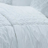 White Queen 100% Cotton 300 Thread Count Machine Washable Down Alternative Comforter - Homeroots - Flyclothing LLC