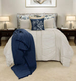 Natural Twin 100% Cotton 300 Thread Count Washable Down Alternative Comforter - Homeroots - Flyclothing LLC