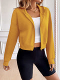 Ivy Lane Zip Up Dropped Shoulder Hooded Jacket - Trendsi - Flyclothing LLC