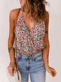 Floral Surplice Cami - Trendsi - Flyclothing LLC
