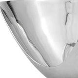 12" Mod Aluminum Scoop Centerpiece Bowl - Homeroots