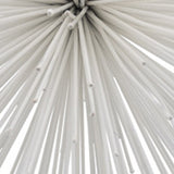 10" White Iron Decorative Orb Tabletop Sculpture - Homeroots - Flyclothing LLC