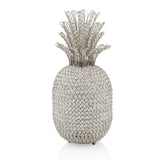 23" Glam Bling Faux Crystal and Silver Pineapple - Homeroots - Flyclothing LLC