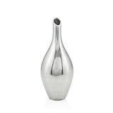 16" Aluminum Silver Bud Table Vase - Homeroots - Flyclothing LLC