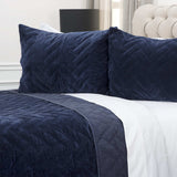 Indigo Queen 100% Cotton 300 Thread Count Dry Clean Only Down Alternative Comforter - Homeroots - Flyclothing LLC