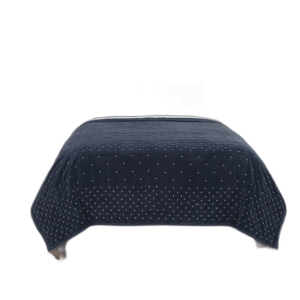 Gray King Cotton Blend 300 Thread Count Dry Clean Only Down Alternative Comforter - Homeroots - Flyclothing LLC