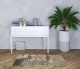 3' X 5' Ivory And Grey Abstract Power Loom Non Skid Area Rug - Homeroots - Flyclothing LLC