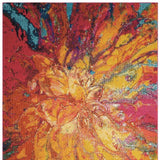 5' X 7' Cayenne Abstract Power Loom Non Skid Area Rug - Homeroots - Flyclothing LLC