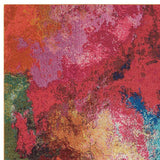4' X 6' Palette Abstract Power Loom Non Skid Area Rug - Homeroots - Flyclothing LLC