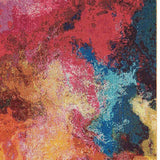 5' X 7' Palette Abstract Power Loom Non Skid Area Rug - Homeroots - Flyclothing LLC