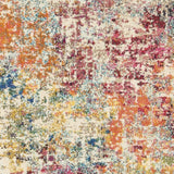 2' X 6' Pink Abstract Power Loom Distressed Non Skid Area Rug - Homeroots - Flyclothing LLC