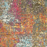 2' X 4' Sunset Abstract Power Loom Non Skid Area Rug - Homeroots - Flyclothing LLC
