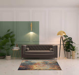 4' X 6' Multicolor Abstract Power Loom Non Skid Area Rug - Homeroots - Flyclothing LLC