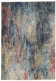 5' X 7' Multicolor Abstract Power Loom Non Skid Area Rug - Homeroots - Flyclothing LLC