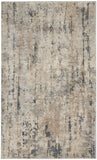 3' X 5' Beige And Grey Abstract Power Loom Non Skid Area Rug - Homeroots - Flyclothing LLC